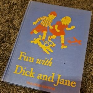 Fun with Dick and Jane Book - Blue Cover